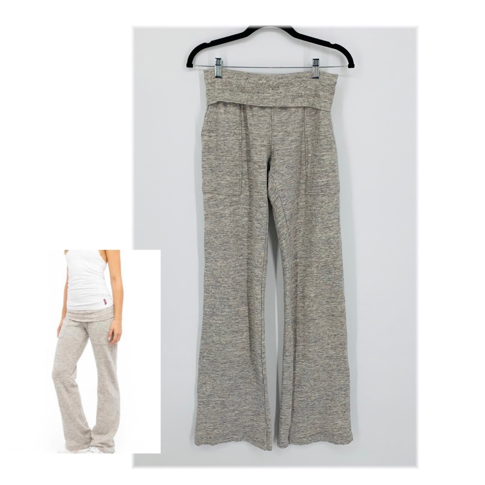 Hard Tail Vintage Slub Rolldown Wide Leg Pants